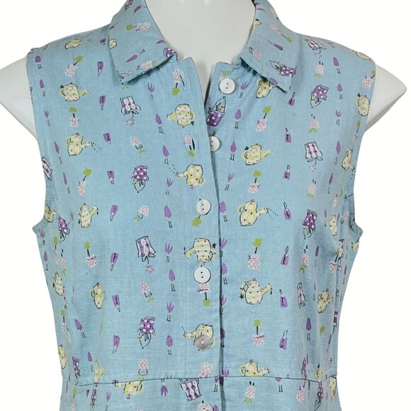 Studio Ease Boutique Shirt Dress Like NEW Linen & Rayon 🎉2X Host Pick🎉 - Picture 11 of 13